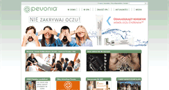 Desktop Screenshot of pevonia.pl